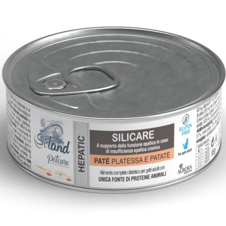 Siland Cat Adult Silicare Paté Platessa e Patate 85g