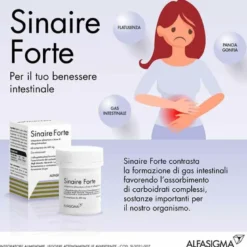 Sinaire Forte Contro Gas Intestinale 60 compresse