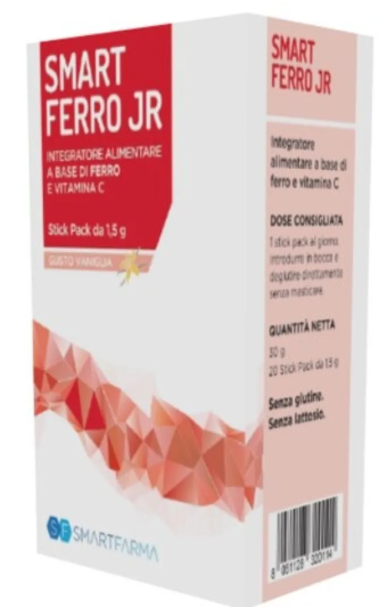 Smart ferro jr 20 stick pack gusto vaniglia