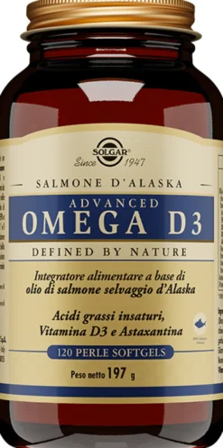 Solgar Advanced Omega D3 120 Perle