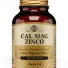 Solgar Cal Mag Zinco 100 Tavolette - Supporto Ossa e Sistema Immunitario