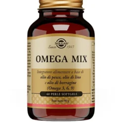 Solgar Omega Mix 60 Perle - Integratore Omega 3-6-9 Qualità