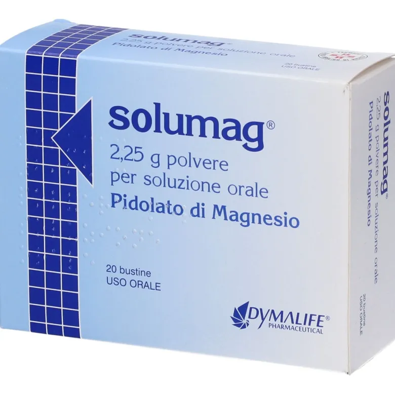 Solumag 2,25 g Polvere per Soluzione Orale 20 Bustine