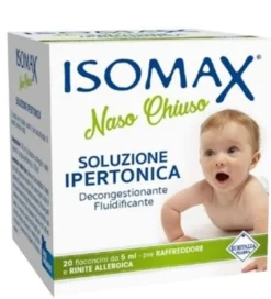 Soluzione ipertonica isomax naso chiuso 20 flaconcini da 5 ml