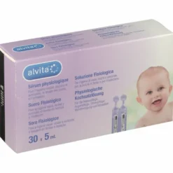 Soluzione salina alvita 30 fiale da 5 ml