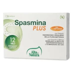 Spasmina Plus Benessere Intestinale 30 Capsule da 500 mg