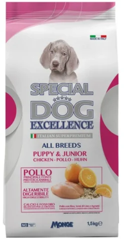 Special dog excellence cibo secco per cuccioli 1,5kg