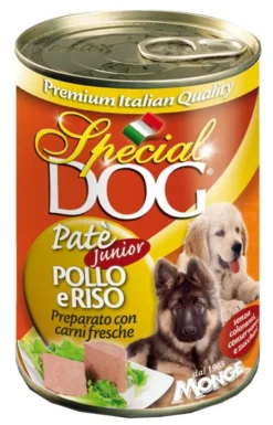 Special Dog Pate' Junior Pollo Riso 400 g