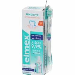 Special pack elmex sensitive collutorio 400 ml + spazzolino