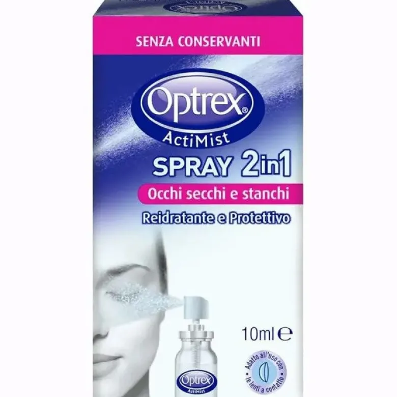 Spray Ad Occhi Chiusi Per Occhi