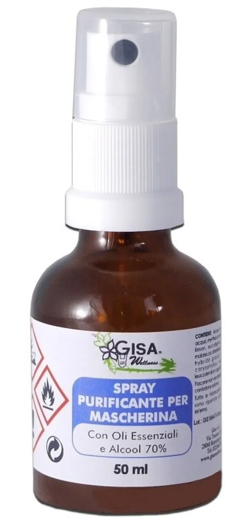 Spray purificante mascherina 50 ml