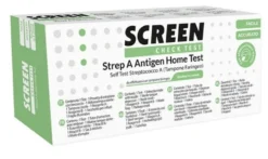 Strep a antigen home test determinazione qualitativa antigeni streptococco a da tampone faringeo 1 pezzo