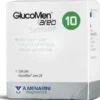 Strisce glucomen areo sensor analisi del glucosio 10 pezzi