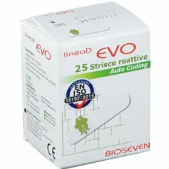 Strisce misurazione glicemia linea d evo 25 pezzi