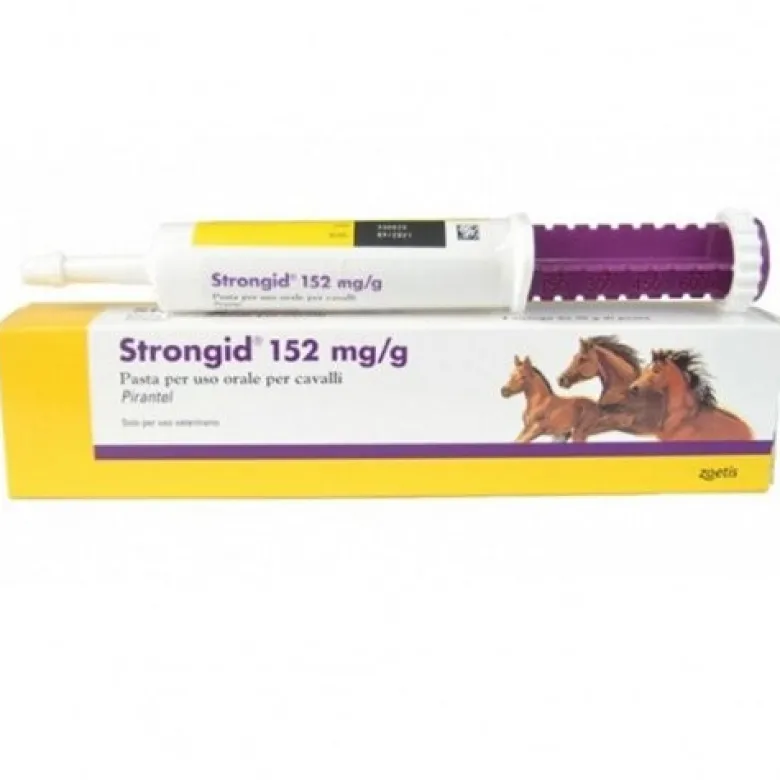 Strongid 152 mg/g pasta per uso orale per cavalli - 152 mg/g pasta per uso orale per cavalli 1 siringa da 26 g