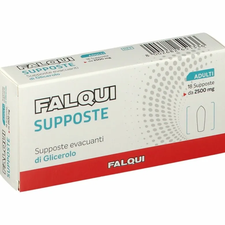 Supposte falqui 18 supposte con glicerina 2500mg adulti
