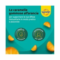 Supradyn Difese Gummy Vitamina C Vitamina D e Zinco 60 Caramelle