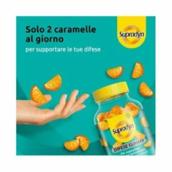Supradyn Difese Gummy Vitamina C Vitamina D e Zinco 60 Caramelle