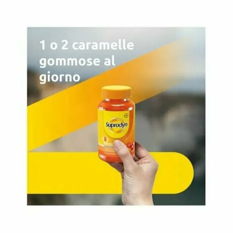 Supradyn Energy Integratore Multivitaminico 70 Caramelle Gommose