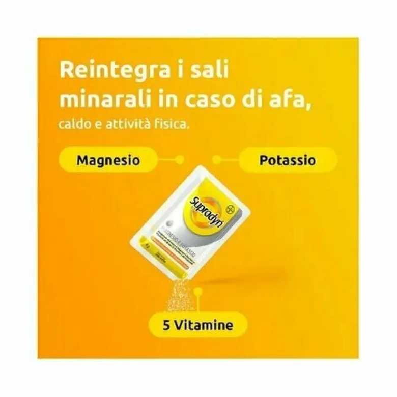Supradyn Magnesio e Potassio Integratore Vitamine e Minerali 24 Bustine