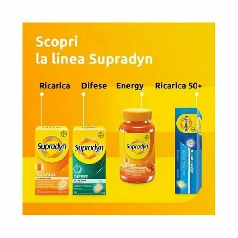Supradyn Magnesio e Potassio Integratore Vitamine e Minerali 24 Bustine