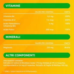 Supradyn ricarica no stress integratore vitamine e magnesio contro la stanchezza da stress 20 buste