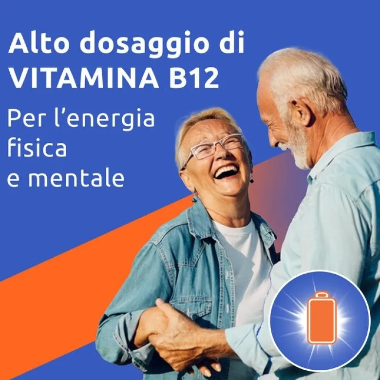 Supradyn ricarica pro b12 integratore adulti 50+ con vitamina b12 e zinco 10 flaconcini