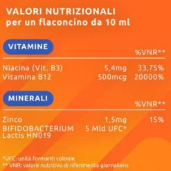 Supradyn ricarica pro b12 integratore adulti 50+ con vitamina b12 e zinco 10 flaconcini