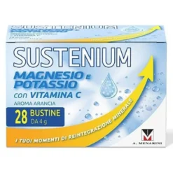 Sustenium Magnesio e Potassio con Vitamina C 28 bustine