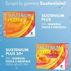 Sustenium Magnesio e Potassio con Vitamina C 28 bustine