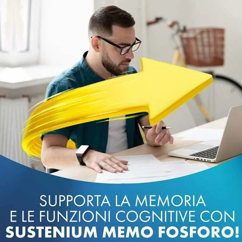 Sustenium Memo Fosforo Integratore Per La Memoria 10 Flaconcini