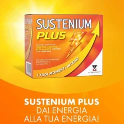 Sustenium Plus Energizzante Vitamine Minerali Aminoacidi 22 bustine