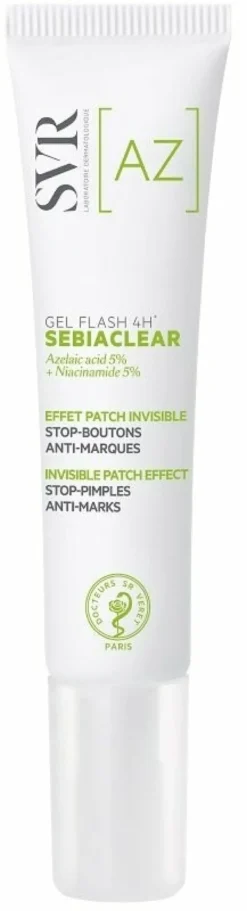 Svr sebiaclear cicapeel gel flash 24h 15ml