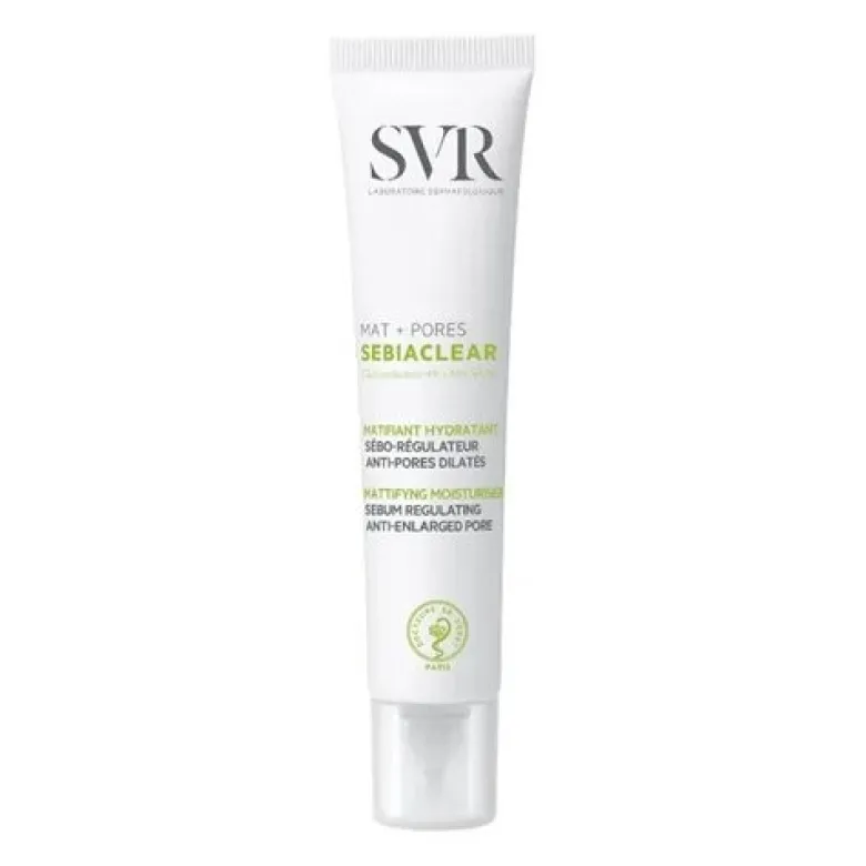SVR Sebiaclear Mat + Pores Crema Opacizzante Pelli Grasse 40 ml