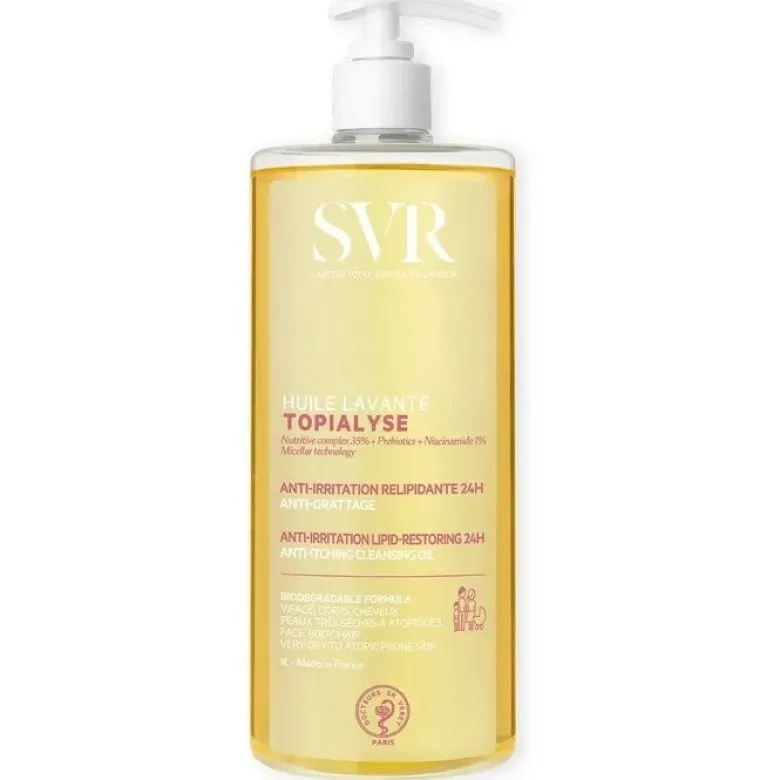 SVR Topialyse Huile Lavante Olio Doccia 1L