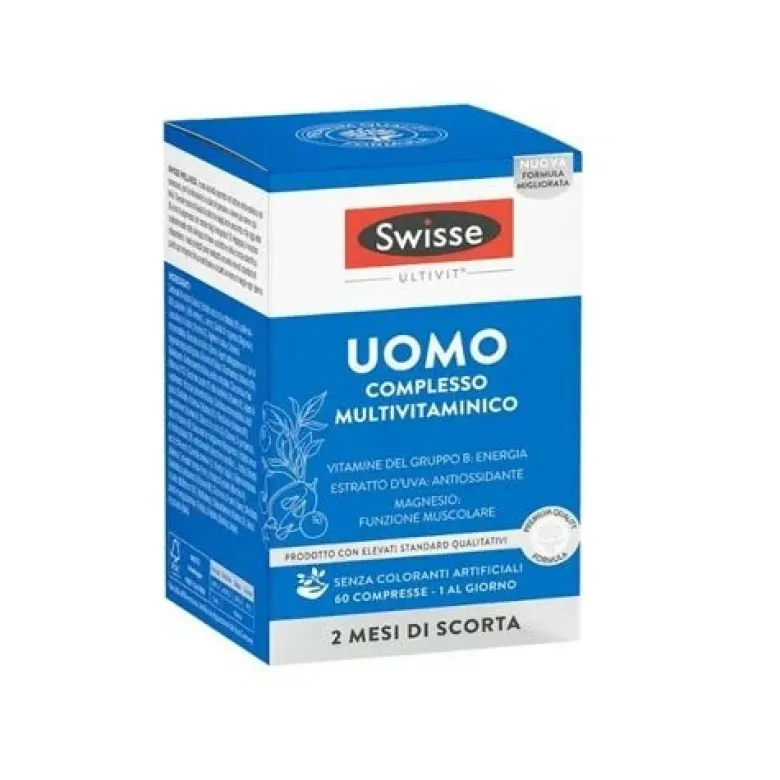 Swisse Uomo Complesso Multivitaminico 60 Capsule