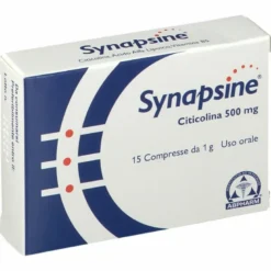 Synapsine Citicolina 500 mg per Sistema Nervoso 15 compresse