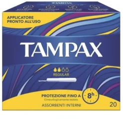 Tampax blue box regular 20 pezzi