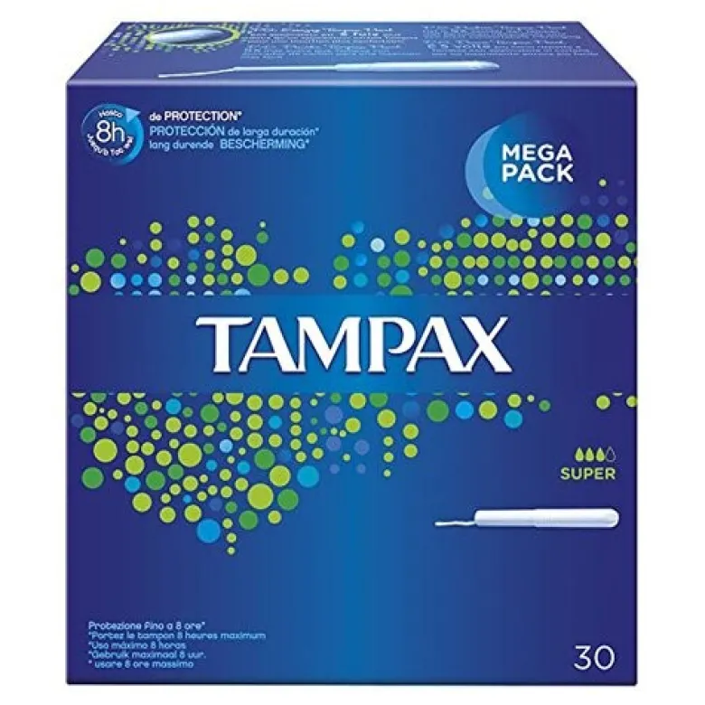 Tampax blue box super 30 pezzi