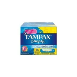 Tampax compak regular 16 pezzi