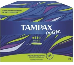 Tampax compax super 24 pezzi
