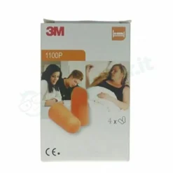 Tappo auricolare barriera rumori monouso 4 pezzi