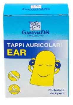 Tappo auricolare ear gommapiuma 4 pezzi