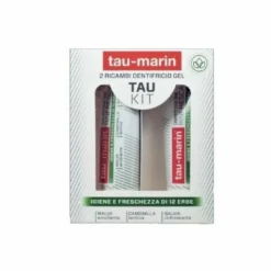 Tau marin dentifricio rinfrescante ricarica tau kit 2x20ml