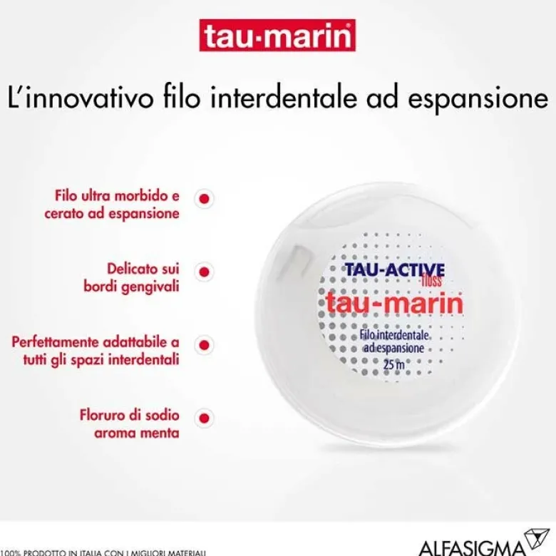 Tau-Marin Filo Interdentale ad espansione Tau-Active