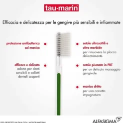 Tau-Marin Spazzolino Denti Sensibili setole morbide