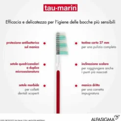 Tau-Marin Spazzolino Gengive Sensibili Setole Morbide Ultrasottili
