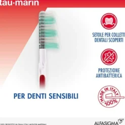 Tau-Marin Spazzolino Gengive Sensibili Setole Morbide Ultrasottili