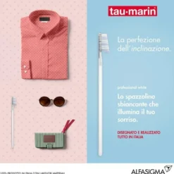Tau-Marin Spazzolino Professionale White Sbiancante