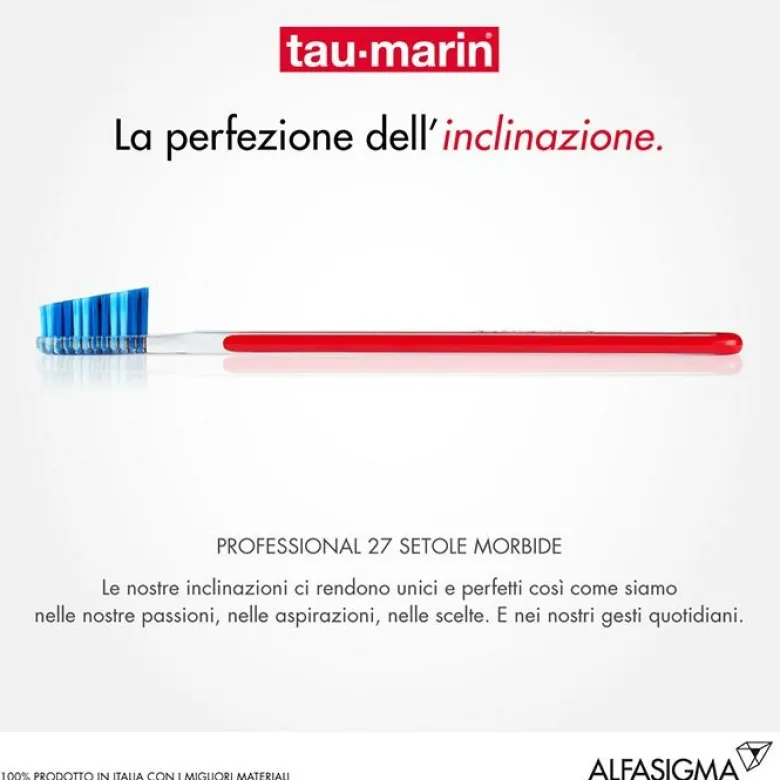 Tau-Marin Spazzolino Professional 27 setole morbide